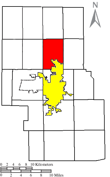 Locator map of Franklin