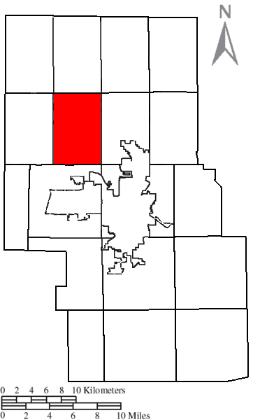 Locator map of Jackson