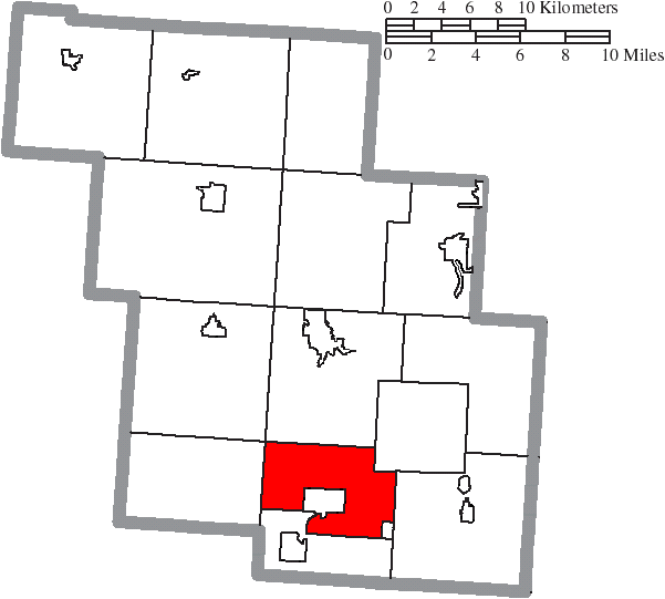 Locator map of Salt Lick