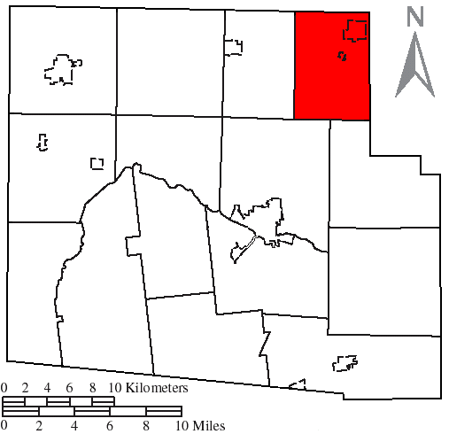 Locator map of Jackson