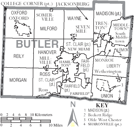 Map of Hanover