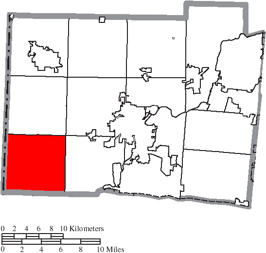 Locator map of Morgan
