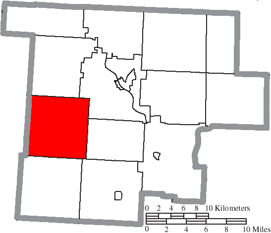 Locator map of Union