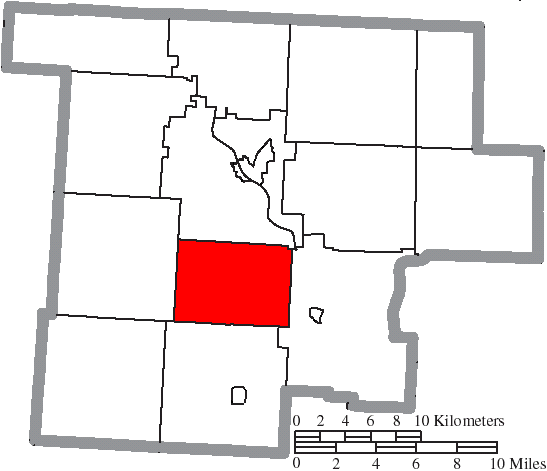 Locator map of Penn