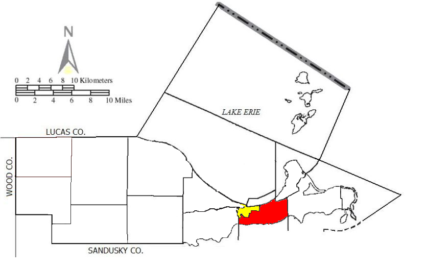 Locator map of Portage