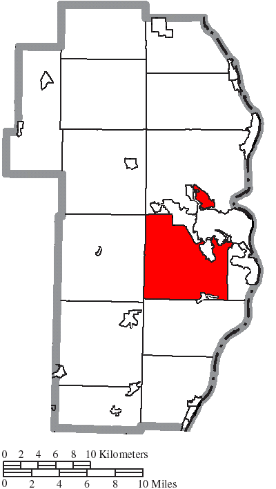 Locator map of Cross Creek