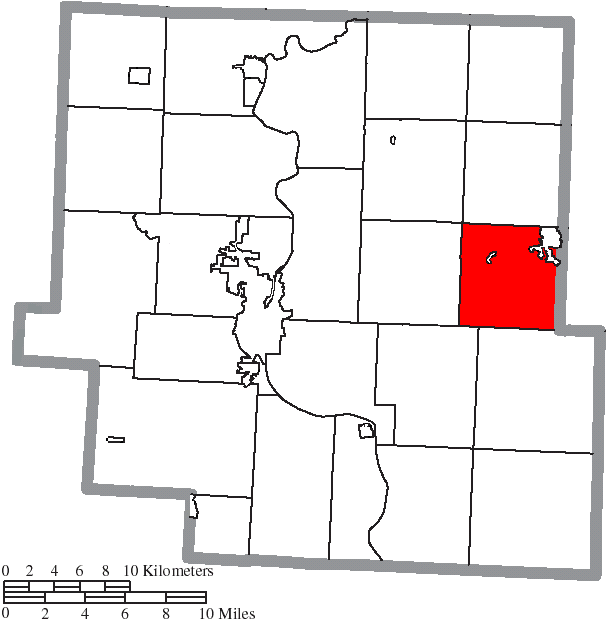 Locator map of Union