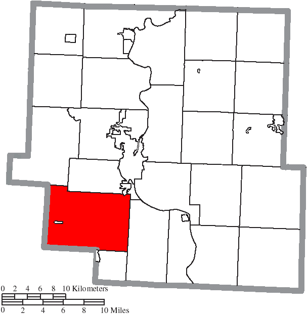 Locator map of Newton