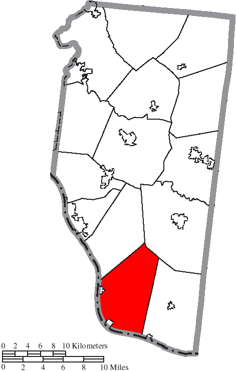 Locator map of Washington