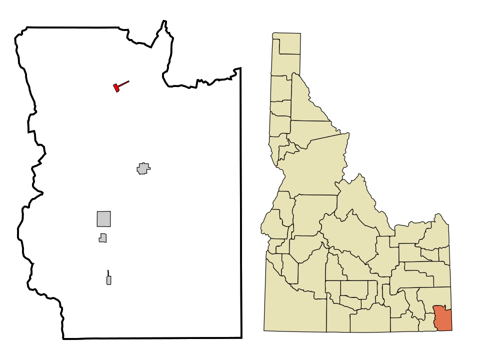 Locator map of Georgetown