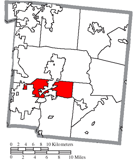 Locator map of Union