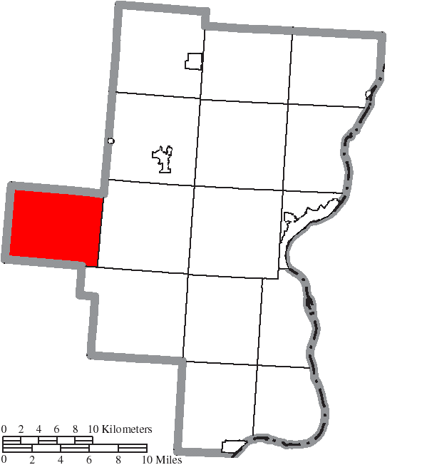 Locator map of Greenfield