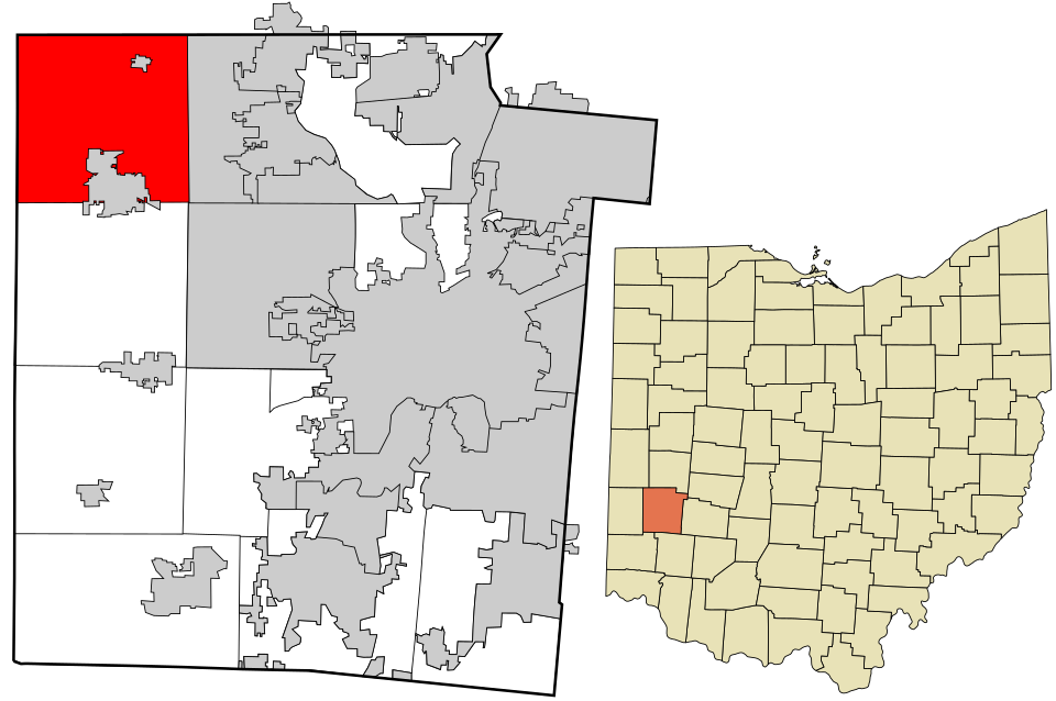 Locator map of Clay