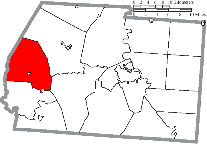 Locator map of Buckskin