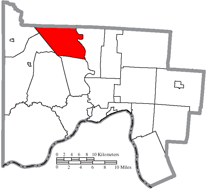 Locator map of Morgan