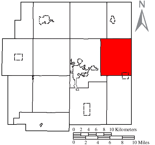 Locator map of Eden