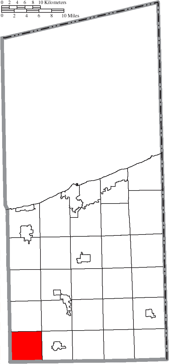 Locator map of Windsor