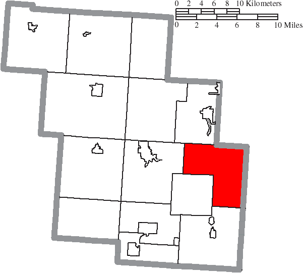 Locator map of Bearfield