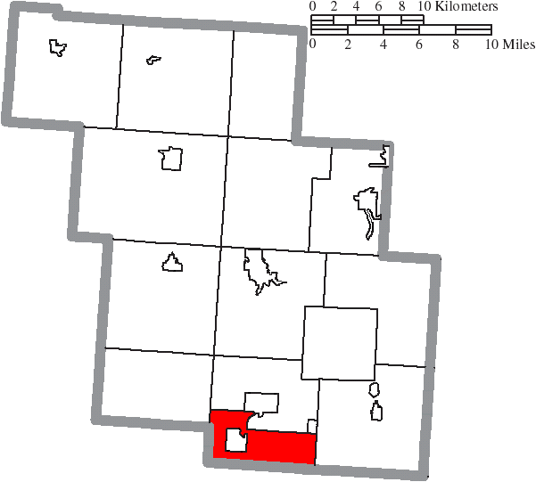 Locator map of Coal