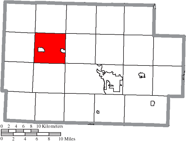 Locator map of Jefferson