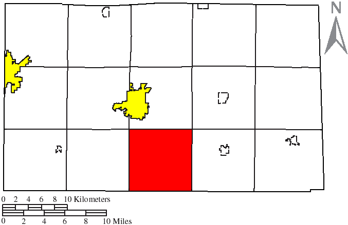Locator map of Eden