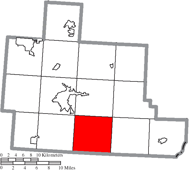Locator map of Lodi