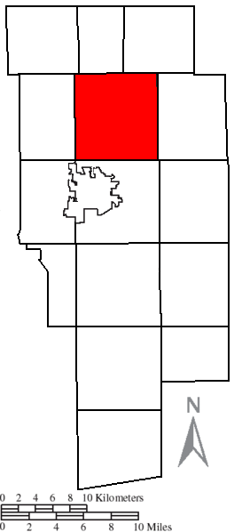 Locator map of Orange