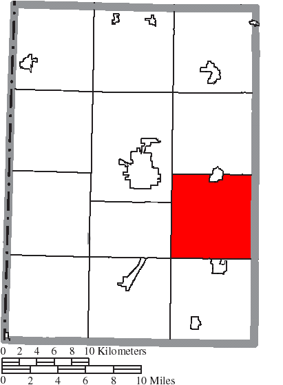 Locator map of Lanier