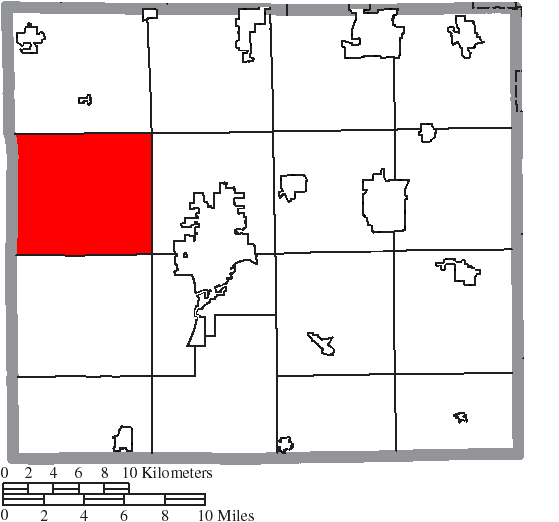 Locator map of Chester