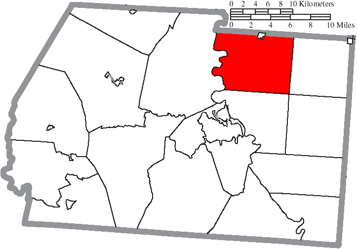 Locator map of Green