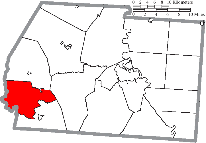 Locator map of Paint