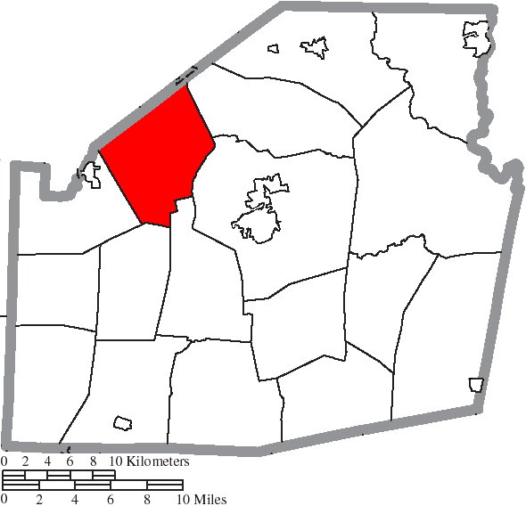 Locator map of Union