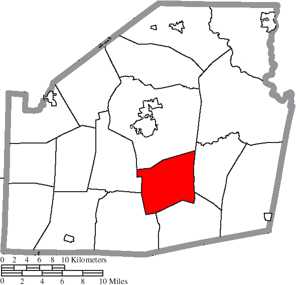 Locator map of Washington