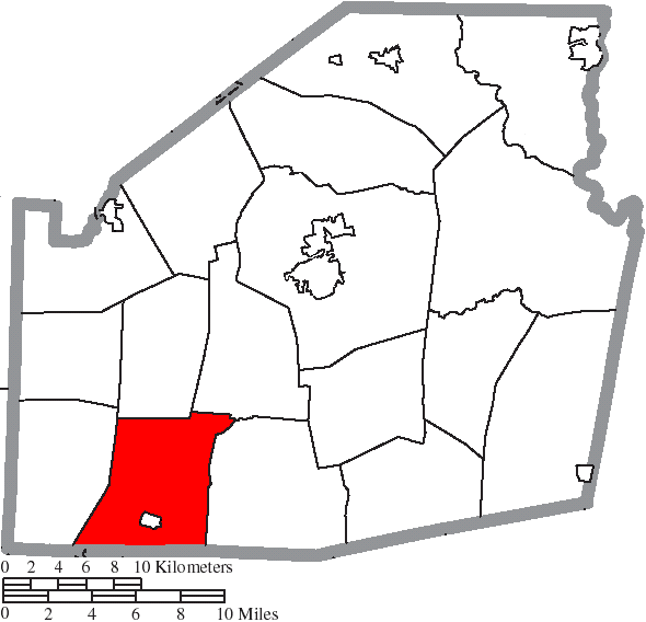 Locator map of Whiteoak
