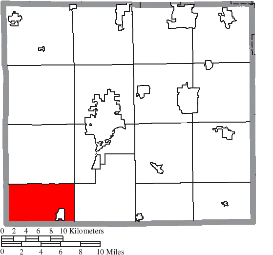 Locator map of Clinton