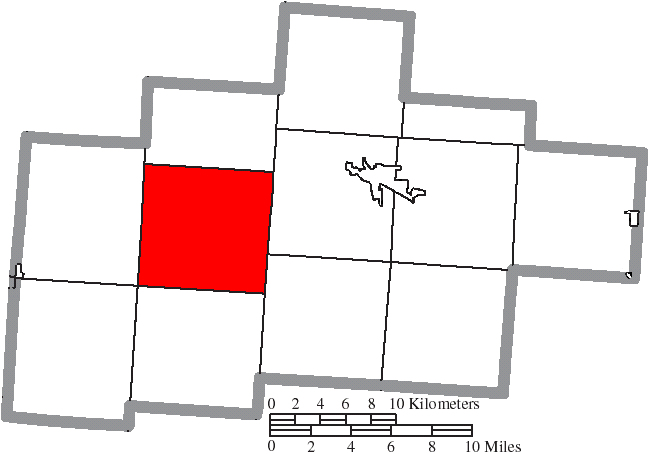 Locator map of Laurel
