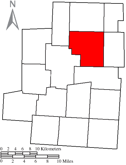 Locator map of Congress