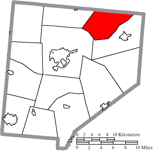 Locator map of Wilson