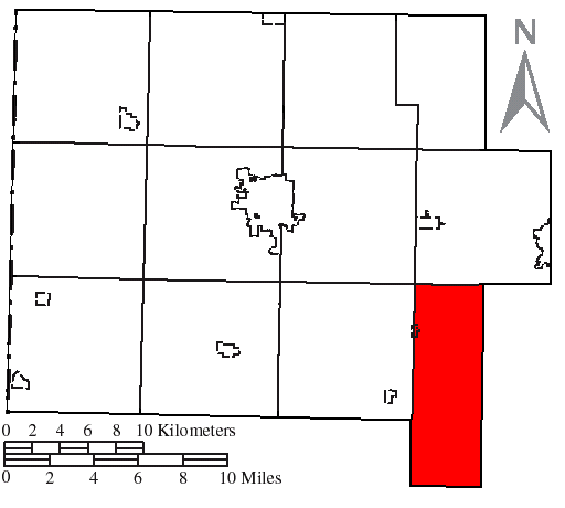 Locator map of Jennings