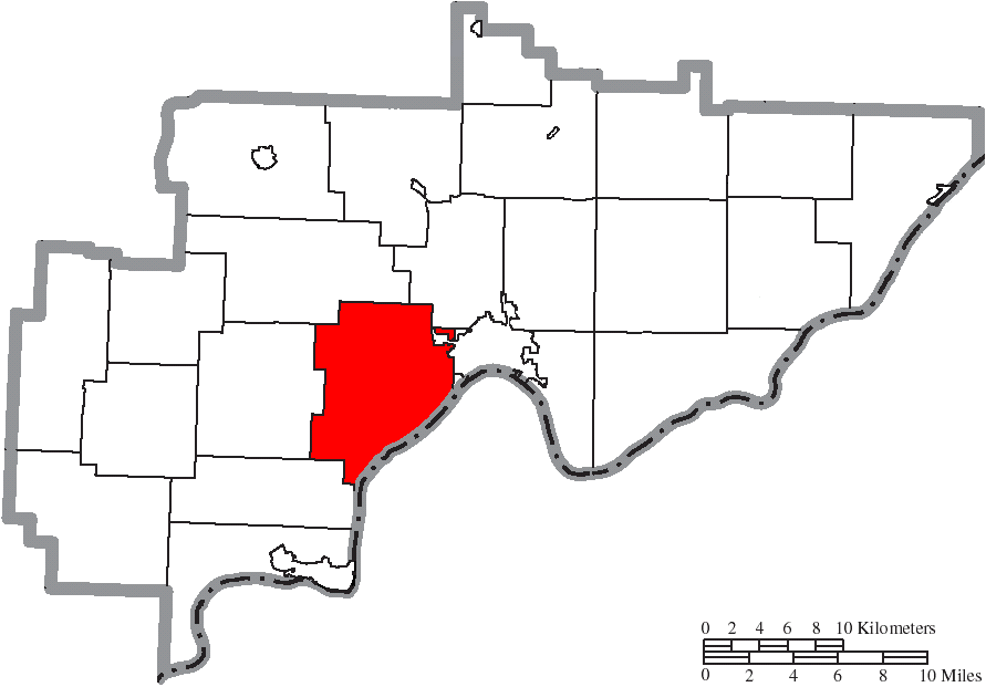Locator map of Warren