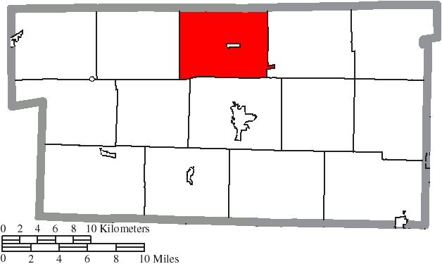 Locator map of Prairie