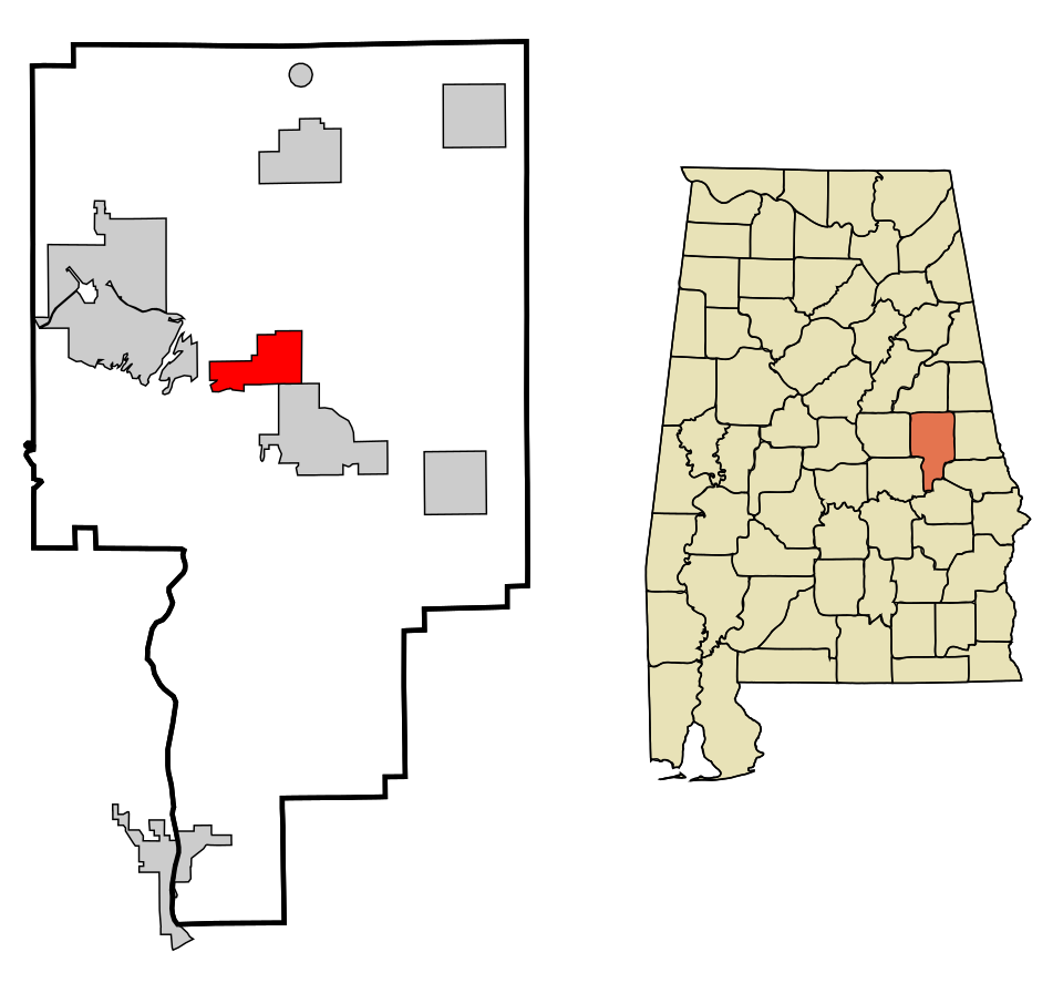 Locator map of Jacksons' Gap