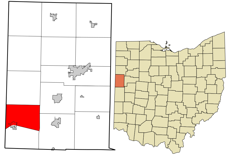 Locator map of Recovery