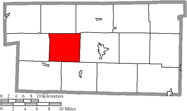 Locator map of Monroe