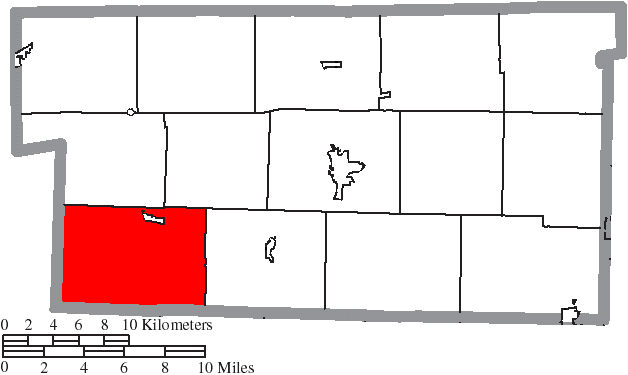 Locator map of Richland