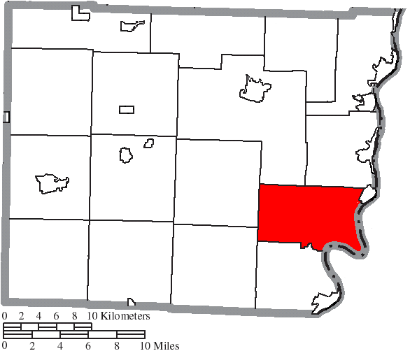 Locator map of Mead