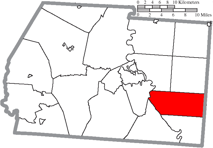 Locator map of Liberty