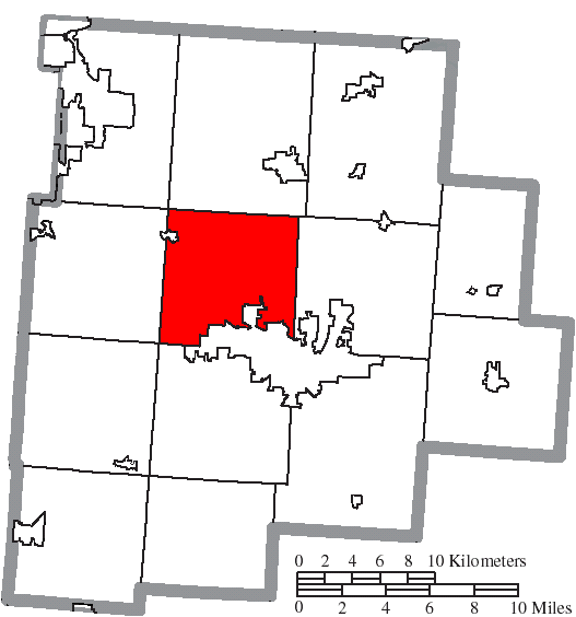 Locator map of Greenfield