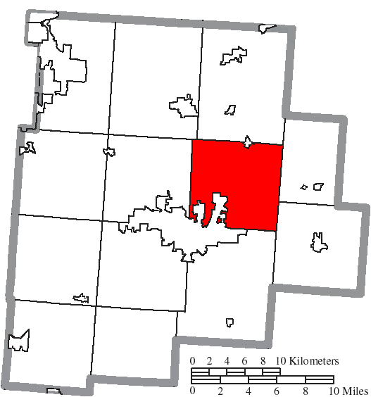 Locator map of Pleasant