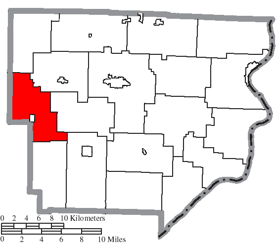 Locator map of Franklin
